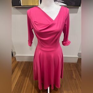 Black halo Jackie o swing dress NWT